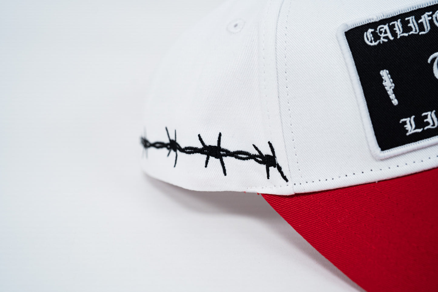 RED BARBED HAT